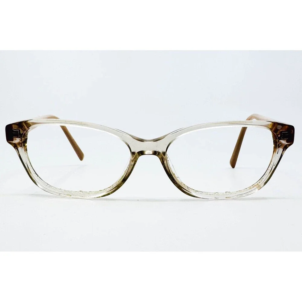 DKNY Eyeglasses Womens Brown Cat Eye DK5011 280 52-15-135